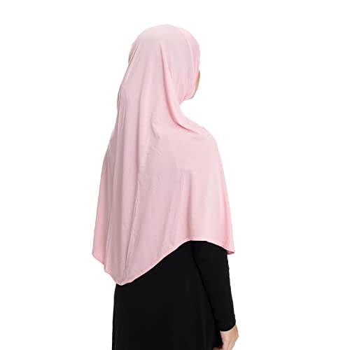 TheHijabStore.com Women's 1 Piece Amira Instant Hijab Ready to Wear Soft Head Wrap - Muslim Head Scarf Pull on Headwear