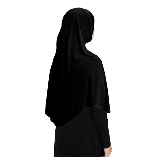TheHijabStore.com Women's 1 Piece Amira Instant Hijab Ready to Wear Soft Head Wrap - Muslim Head Scarf Pull on Headwear