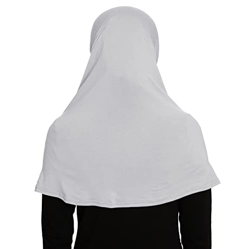 TheHijabStore.com Women's 2 Piece Amira Jersey Hijab - Soft Modal Stretch Head Scarf with Tube Under Scarf Cap