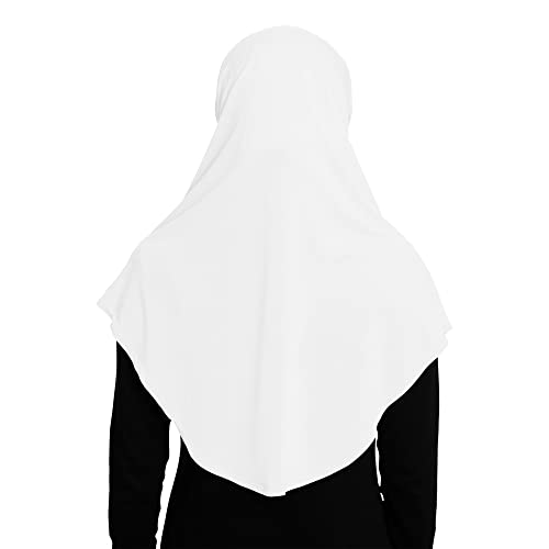 TheHijabStore.com Women's Amira Hijab 2 Piece with Tube Under Scarf Cap- Soft Polyester Princess Ready to Wear Instant Scarf