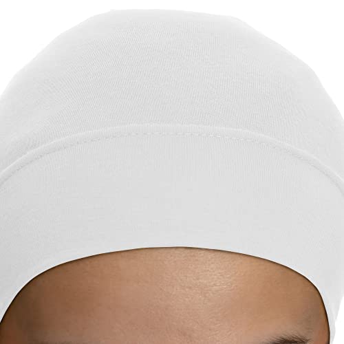 TheHijabStore.com Women's Stretch Under Scarf Convenient Bonnet Jersey Cap Head Wrap - Tube Hat Opens on 2 Ends