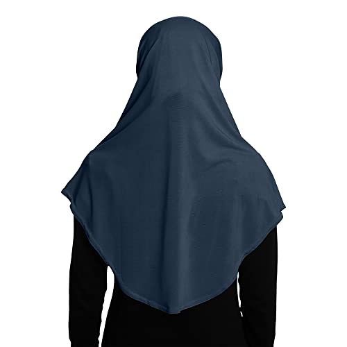 TheHijabStore.com Women's Amira Hijab 2 Piece with Tube Under Scarf Cap- Soft Polyester Princess Ready to Wear Instant Scarf