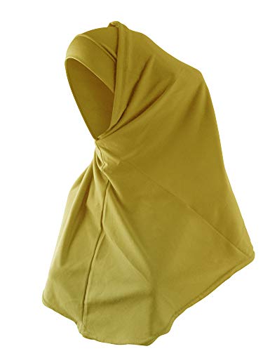 TheHijabStore.com Women's Amira Hijab 2 Piece with Tube Under Scarf Cap- Soft Polyester Princess Ready to Wear Instant Scarf