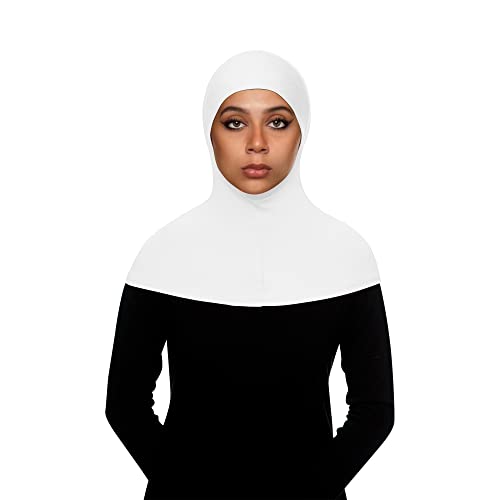 TheHijabStore.com Women's Ninja Instant Full Coverage Hijab Under Cap Sport Bonnet Swim Hijab Under Scarf Ready To Wear Pull On