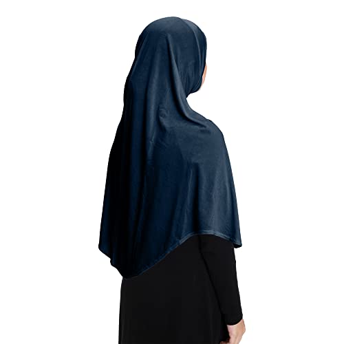 TheHijabStore.com Women's 1 Piece Amira Instant Hijab Ready to Wear Soft Head Wrap - Muslim Head Scarf Pull on Headwear
