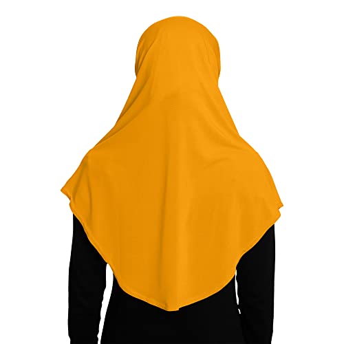 TheHijabStore.com Women's Amira Hijab 2 Piece with Tube Under Scarf Cap- Soft Polyester Princess Ready to Wear Instant Scarf