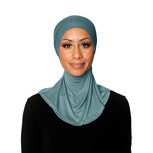 TheHijabStore.com Women's Ninja Hijab Under Scarf with Comfortable Elastic Neck Full Instant Coverage Bonnet Caps