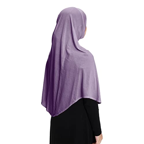 TheHijabStore.com Women's 1 Piece Amira Instant Hijab Ready to Wear Soft Head Wrap - Muslim Head Scarf Pull on Headwear