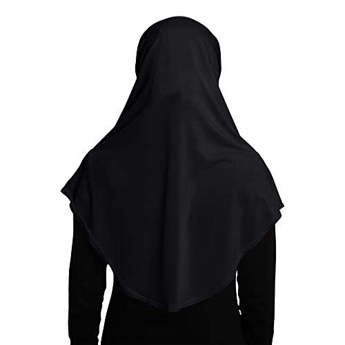 TheHijabStore.com Women's Amira Hijab 2 Piece with Tube Under Scarf Cap- Soft Polyester Princess Ready to Wear Instant Scarf