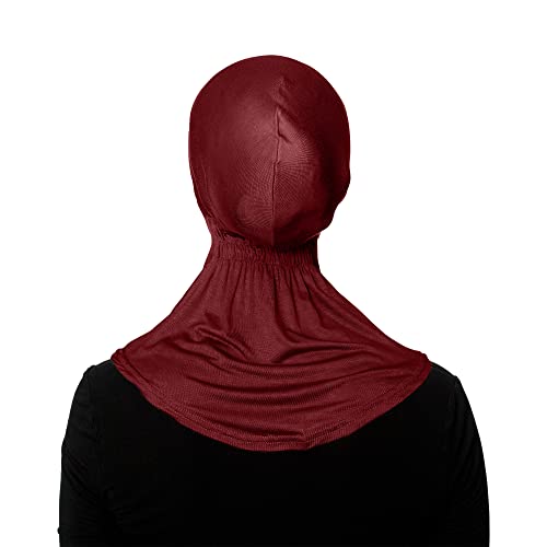 TheHijabStore.com Women's Ninja Hijab Under Scarf with Comfortable Elastic Neck Full Instant Coverage Bonnet Caps