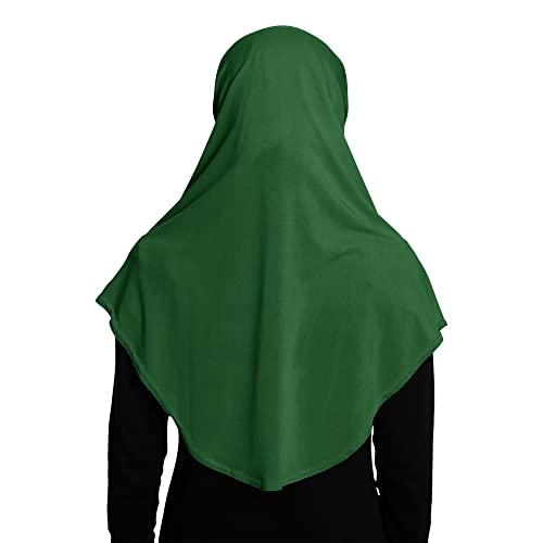 TheHijabStore.com Women's Amira Hijab 2 Piece with Tube Under Scarf Cap- Soft Polyester Princess Ready to Wear Instant Scarf