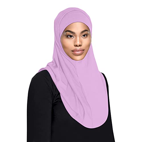 TheHijabStore.com Women's Amira Hijab 2 Piece with Tube Under Scarf Cap- Soft Polyester Princess Ready to Wear Instant Scarf