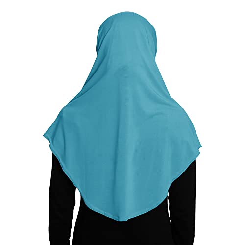 TheHijabStore.com Women's Amira Hijab 2 Piece with Tube Under Scarf Cap- Soft Polyester Princess Ready to Wear Instant Scarf
