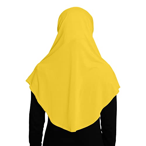 TheHijabStore.com Women's Amira Hijab 2 Piece with Tube Under Scarf Cap- Soft Polyester Princess Ready to Wear Instant Scarf