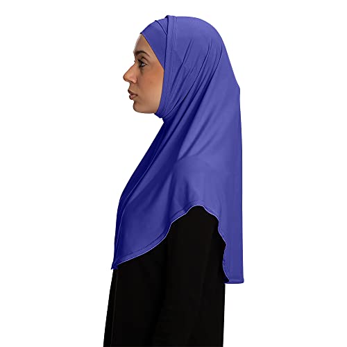 TheHijabStore.com Women's Amira Hijab 2 Piece with Tube Under Scarf Cap- Soft Polyester Princess Ready to Wear Instant Scarf
