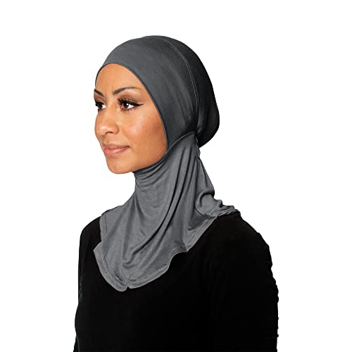 TheHijabStore.com Women's Ninja Hijab Under Scarf with Comfortable Elastic Neck Full Instant Coverage Bonnet Caps