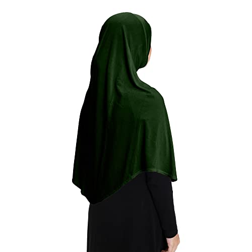 TheHijabStore.com Women's 1 Piece Amira Instant Hijab Ready to Wear Soft Head Wrap - Muslim Head Scarf Pull on Headwear