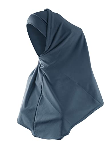 TheHijabStore.com Women's Amira Hijab 2 Piece with Tube Under Scarf Cap- Soft Polyester Princess Ready to Wear Instant Scarf