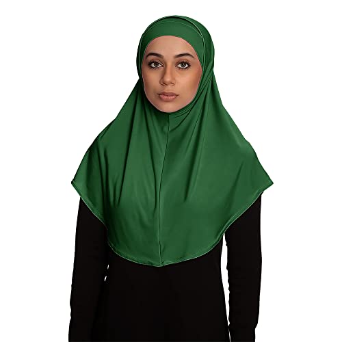 TheHijabStore.com Women's Amira Hijab 2 Piece with Tube Under Scarf Cap- Soft Polyester Princess Ready to Wear Instant Scarf