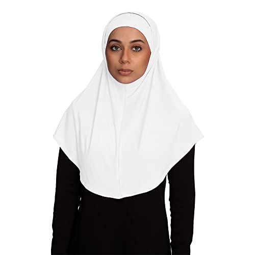 TheHijabStore.com Women's Amira Hijab 2 Piece with Tube Under Scarf Cap- Soft Polyester Princess Ready to Wear Instant Scarf