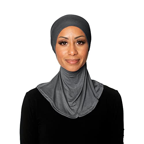 TheHijabStore.com Women's Ninja Hijab Under Scarf with Comfortable Elastic Neck Full Instant Coverage Bonnet Caps