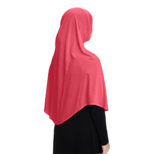 TheHijabStore.com Women's 1 Piece Amira Instant Hijab Ready to Wear Soft Head Wrap - Muslim Head Scarf Pull on Headwear