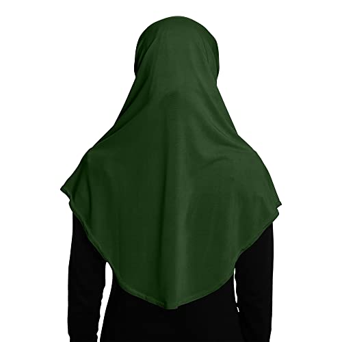 TheHijabStore.com Women's Amira Hijab 2 Piece with Tube Under Scarf Cap- Soft Polyester Princess Ready to Wear Instant Scarf