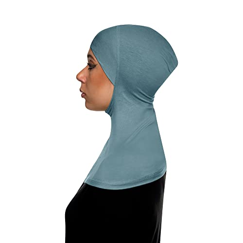 TheHijabStore.com Women's Ninja Instant Full Coverage Hijab Under Cap Sport Bonnet Swim Hijab Under Scarf Ready To Wear Pull On