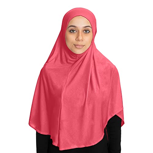 TheHijabStore.com Women's 1 Piece Amira Instant Hijab Ready to Wear Soft Head Wrap - Muslim Head Scarf Pull on Headwear
