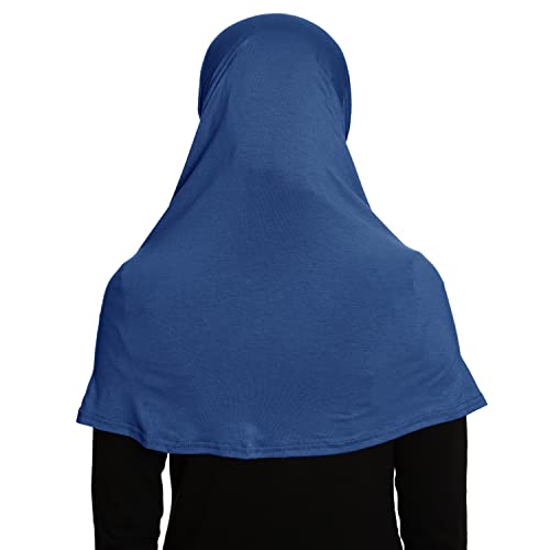 TheHijabStore.com Women's 2 Piece Amira Jersey Hijab - Soft Modal Stretch Head Scarf with Tube Under Scarf Cap