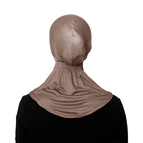 TheHijabStore.com Women's Ninja Hijab Under Scarf with Comfortable Elastic Neck Full Instant Coverage Bonnet Caps