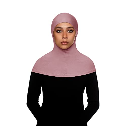 TheHijabStore.com Women's Ninja Instant Full Coverage Hijab Under Cap Sport Bonnet Swim Hijab Under Scarf Ready To Wear Pull On