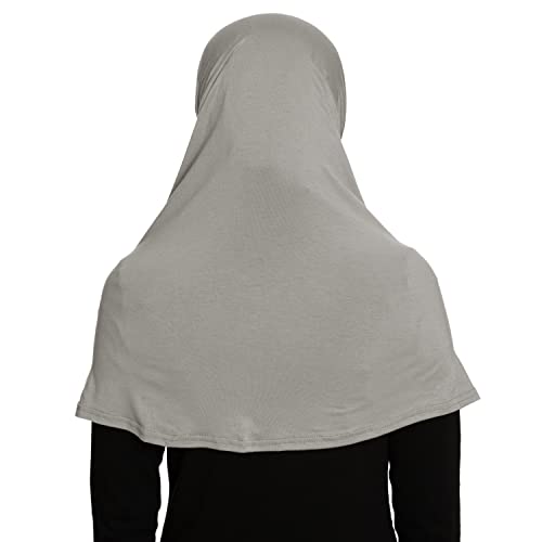 TheHijabStore.com Women's 2 Piece Amira Jersey Hijab - Soft Modal Stretch Head Scarf with Tube Under Scarf Cap