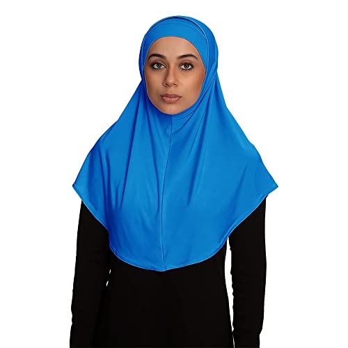 TheHijabStore.com Women's Amira Hijab 2 Piece with Tube Under Scarf Cap- Soft Polyester Princess Ready to Wear Instant Scarf