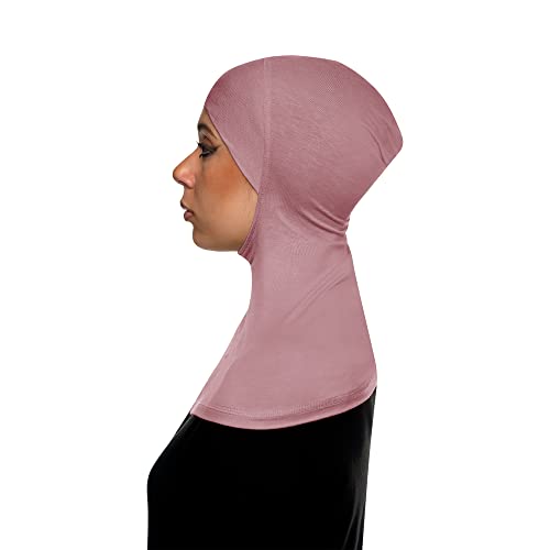 TheHijabStore.com Women's Ninja Instant Full Coverage Hijab Under Cap Sport Bonnet Swim Hijab Under Scarf Ready To Wear Pull On