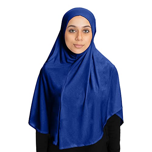 TheHijabStore.com Women's 1 Piece Amira Instant Hijab Ready to Wear Soft Head Wrap - Muslim Head Scarf Pull on Headwear