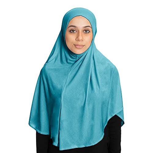 TheHijabStore.com Women's 1 Piece Amira Instant Hijab Ready to Wear Soft Head Wrap - Muslim Head Scarf Pull on Headwear