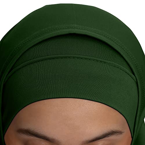TheHijabStore.com Women's Amira Hijab 2 Piece with Tube Under Scarf Cap- Soft Polyester Princess Ready to Wear Instant Scarf