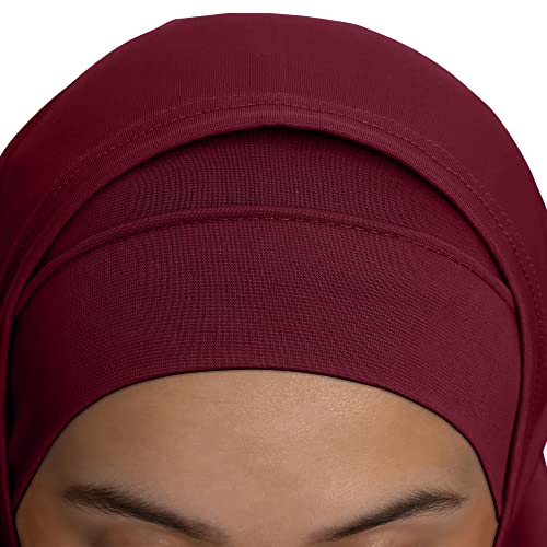 TheHijabStore.com Women's Amira Hijab 2 Piece with Tube Under Scarf Cap- Soft Polyester Princess Ready to Wear Instant Scarf