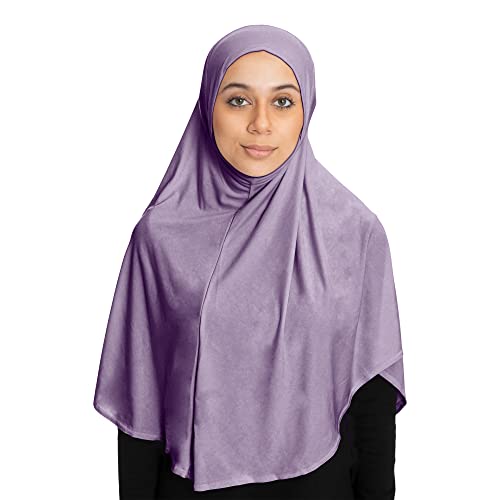 TheHijabStore.com Women's 1 Piece Amira Instant Hijab Ready to Wear Soft Head Wrap - Muslim Head Scarf Pull on Headwear