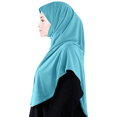 TheHijabStore.com Women's 1 Piece Amira Instant Hijab Ready to Wear Soft Head Wrap - Muslim Head Scarf Pull on Headwear
