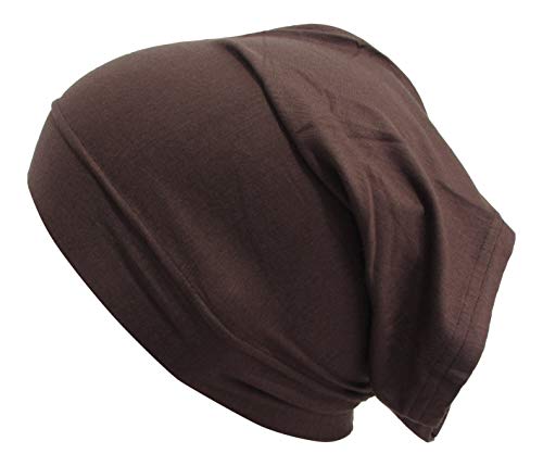 TheHijabStore.com Women's Stretch Under Scarf Convenient Bonnet Jersey Cap Head Wrap - Tube Hat Opens on 2 Ends
