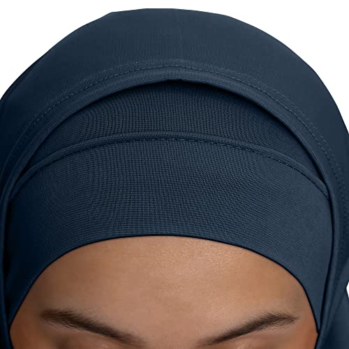 TheHijabStore.com Women's Amira Hijab 2 Piece with Tube Under Scarf Cap- Soft Polyester Princess Ready to Wear Instant Scarf