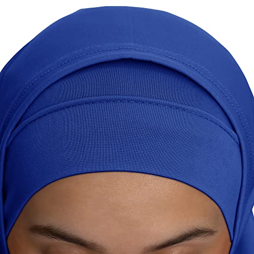 TheHijabStore.com Women's Amira Hijab 2 Piece with Tube Under Scarf Cap- Soft Polyester Princess Ready to Wear Instant Scarf