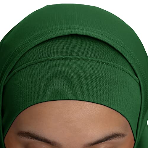 TheHijabStore.com Women's Amira Hijab 2 Piece with Tube Under Scarf Cap- Soft Polyester Princess Ready to Wear Instant Scarf
